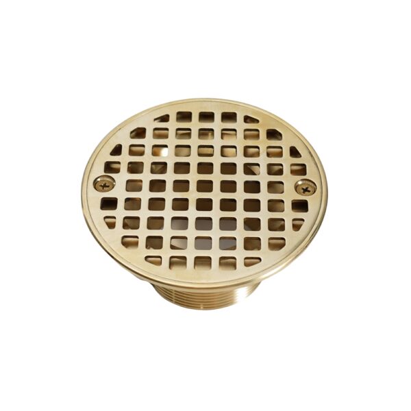 bathroom round brass chrome plated shower drain 0961c