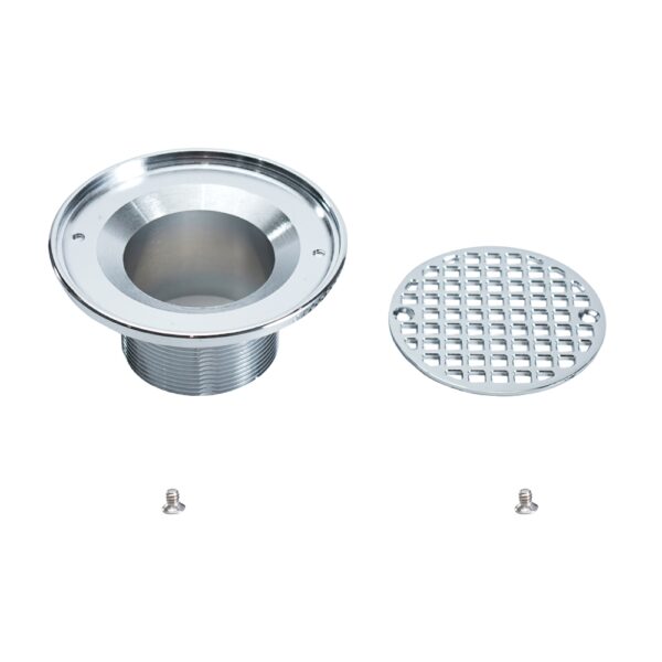 bathroom round brass chrome plated shower drain 0961f