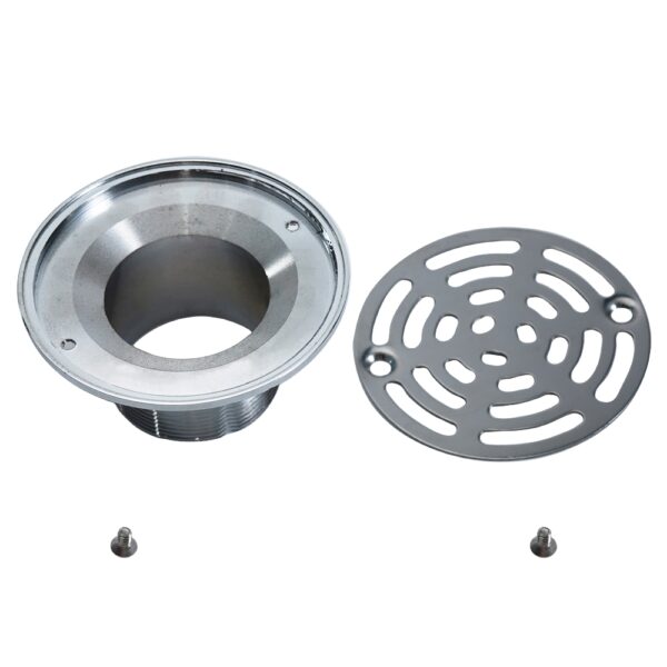 bathroom floor brass round shower floor drain chrome 0900d