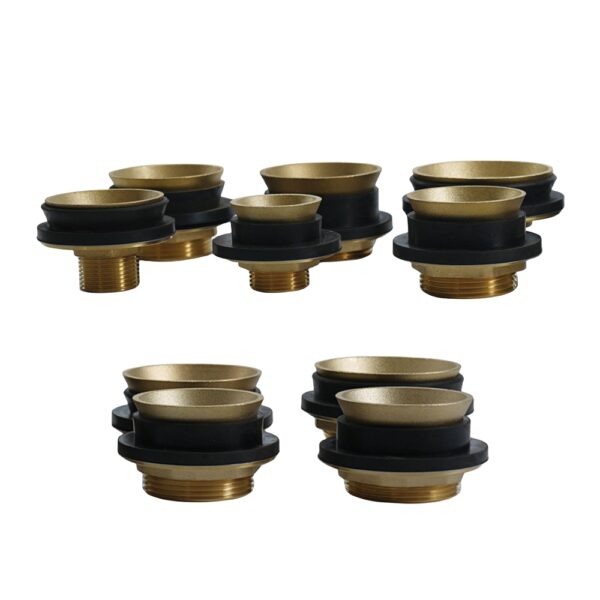 brass closet spud plumbing fitting urinal 0872b