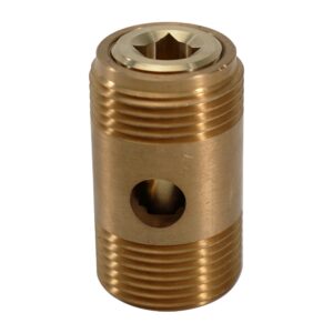 brass combined stem cutter assembly check air valve 0877b
