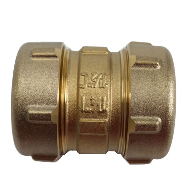 Short Pattern Brass Compression Coupling - Image 4