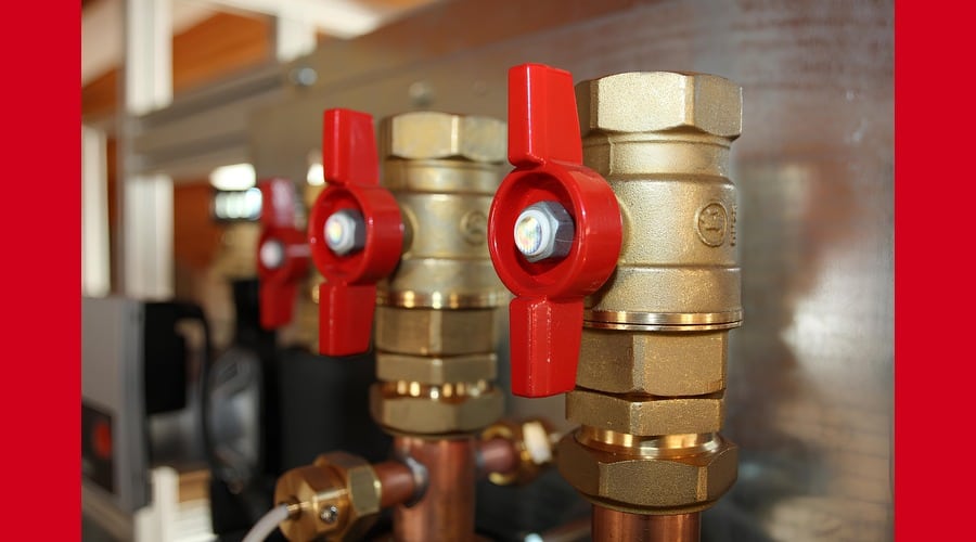 brass valves works on pipeline