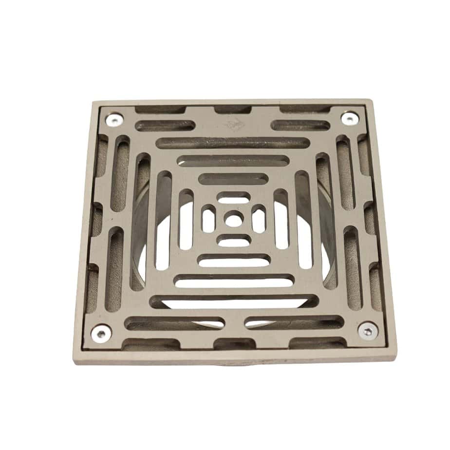 bronze square shower strainer grate waste drains 0963