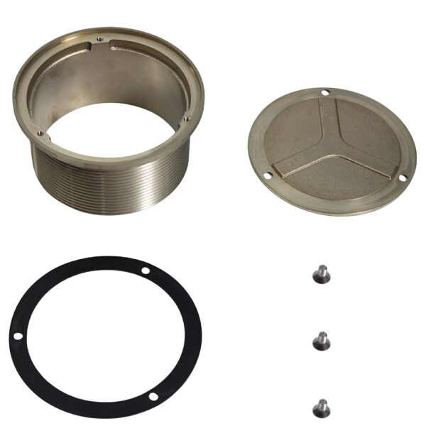 bronze round shower floor drain components 0898