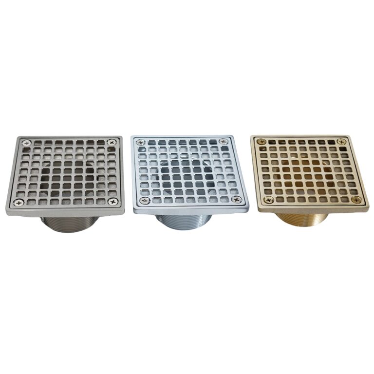 cp brass shower drain bathroom floor grate waste 0970a