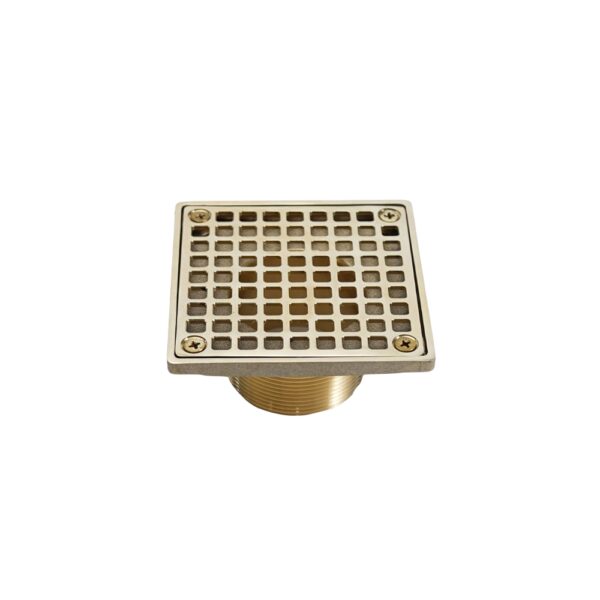Brass Square Shower Floor Drains For Washroom - Image 4