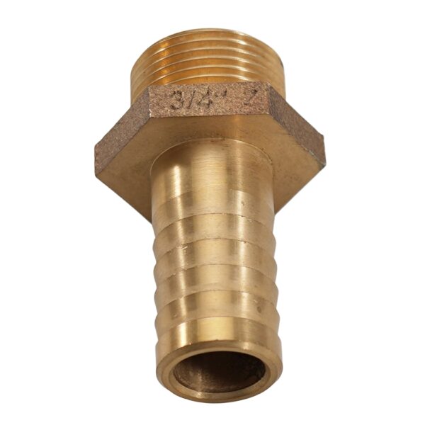 Cast Bronze Barb Hose Fitting Connector Adapter - Image 4