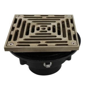cast iron adjustable foor shower drain 0965b