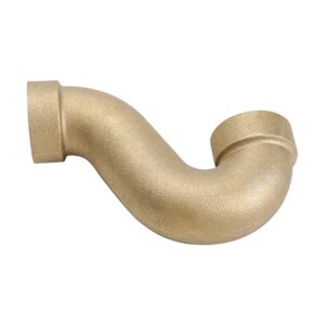 Cast Rough Brass Low Seal Bath Trap Waste Fitting
