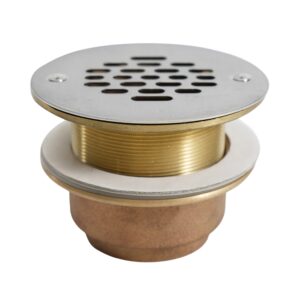 Brass Urinal Strainer Stainless Steel Grate Urinal Drain