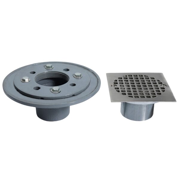 kitchen cast iron adjustable shower drain parts 0888d