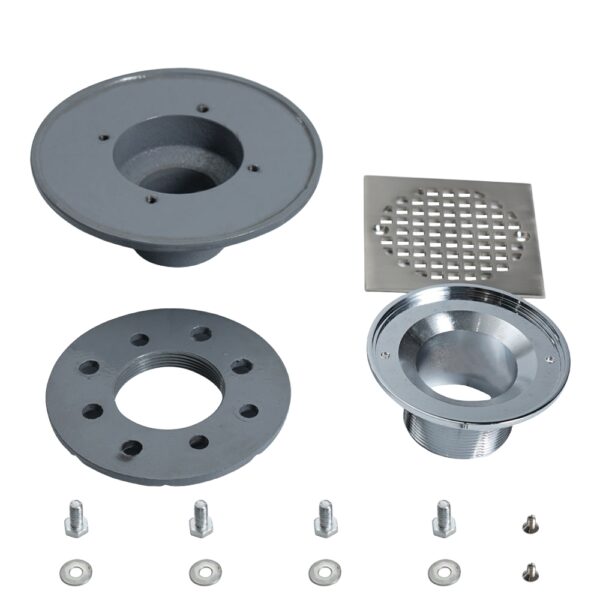 kitchen cast iron adjustable shower drain spare parts 0888e