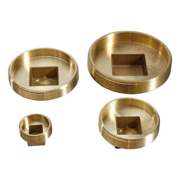 Brass Raised Square Head Cleanout Plugs - Image 6