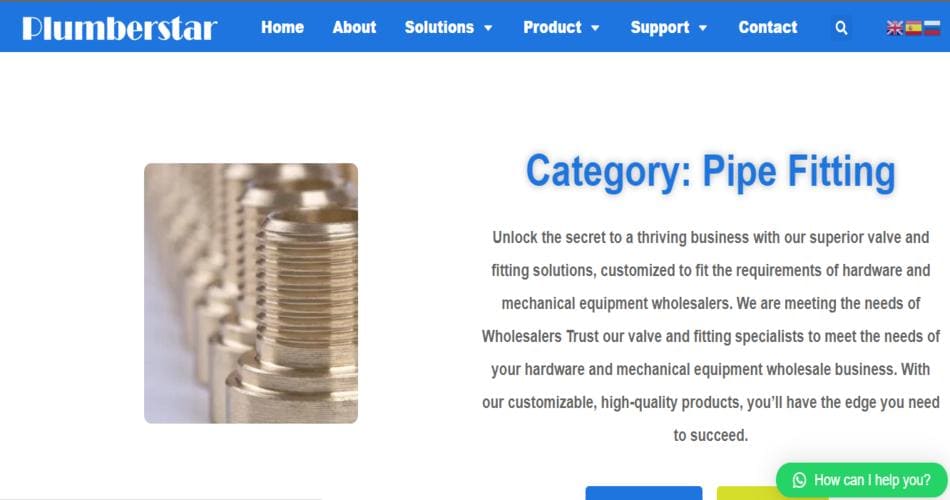 plumberstar manufacturer