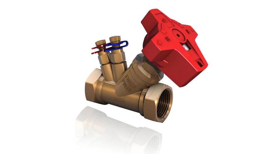 Manual balancing valve