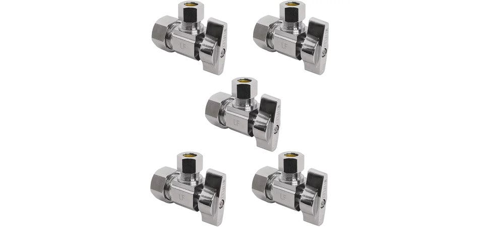quarter turn angle shut off valves