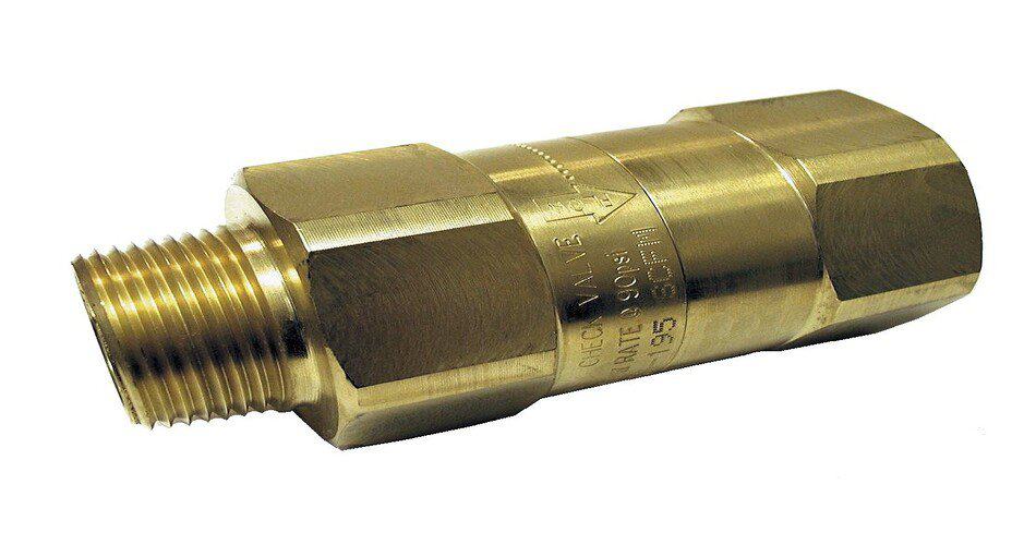 stop check valve