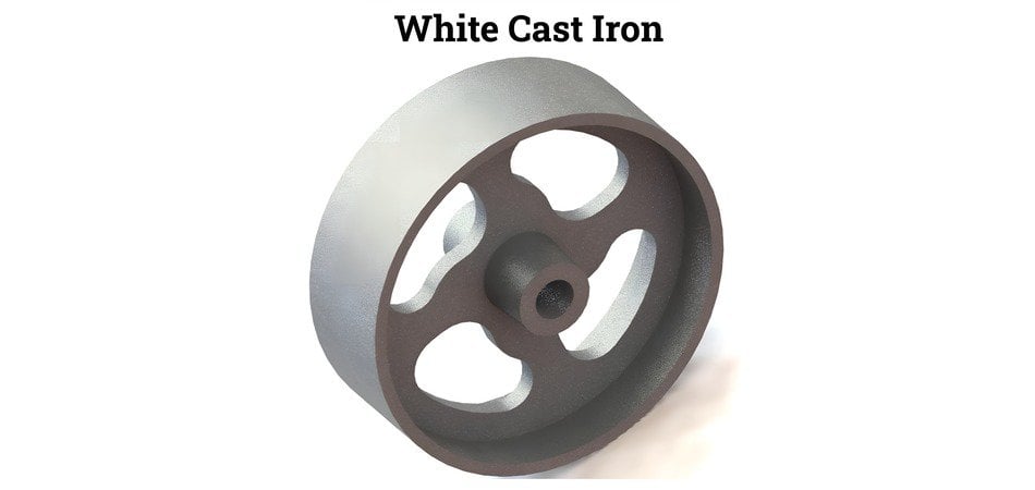 white cast iron