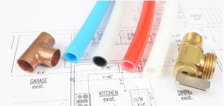 colors of pex pipes