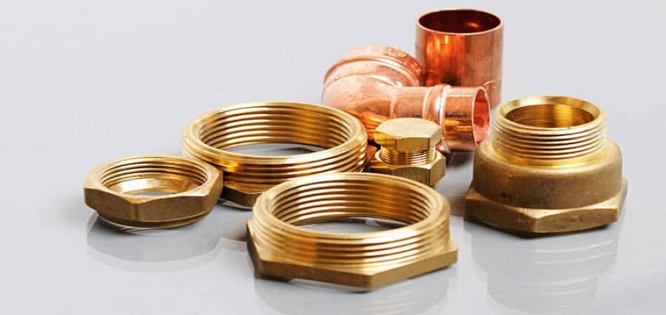 copper brass pipe fittings
