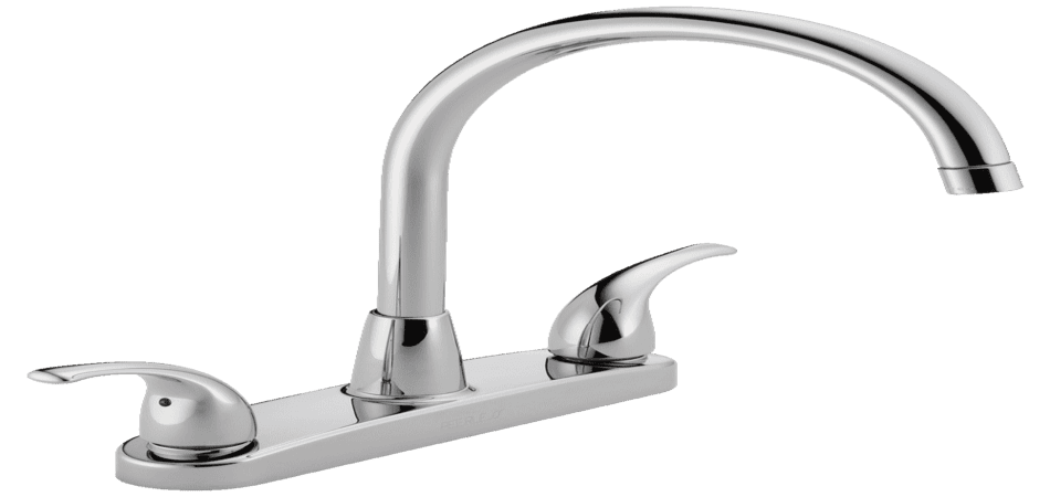 double handle faucet