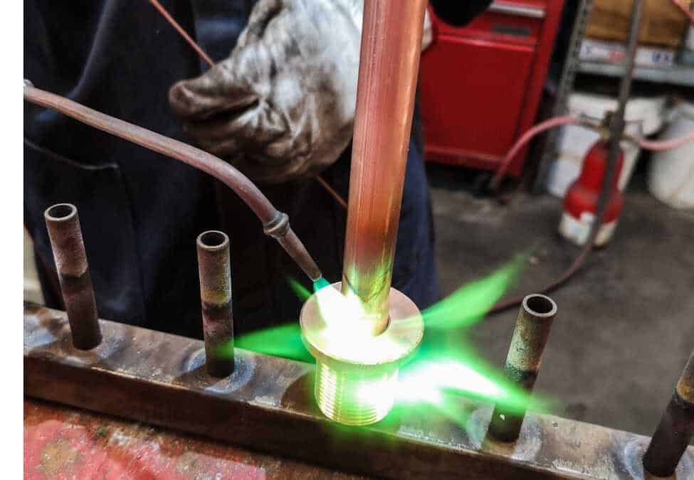 resoldering the joint