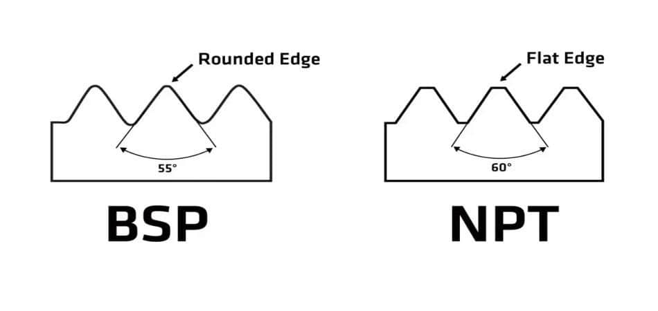bsp and npt types
