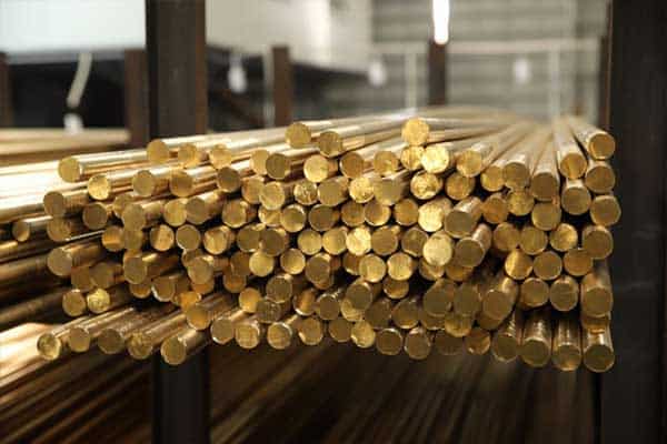 Cutting of Brass Rod Raw Material