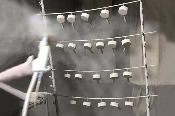 Finishing Process of Angle Valve