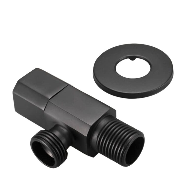 balck angle valve