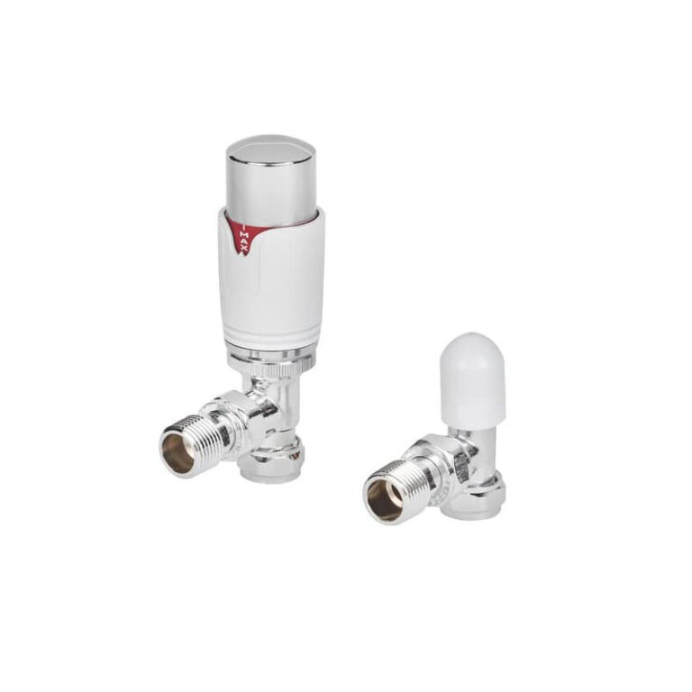 chrome plated thermostatic radiator heating valve