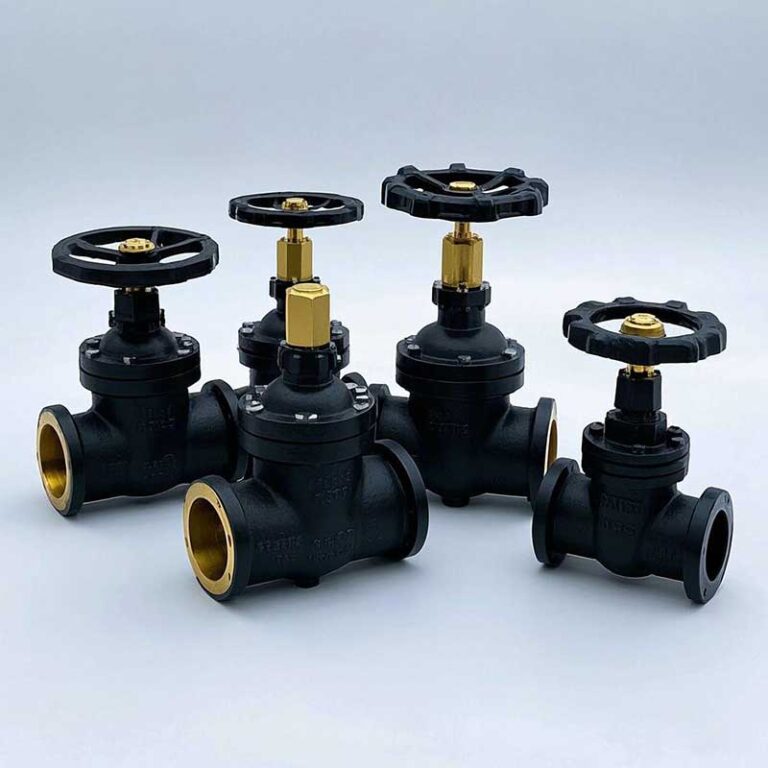 matte black gold gate valves 04