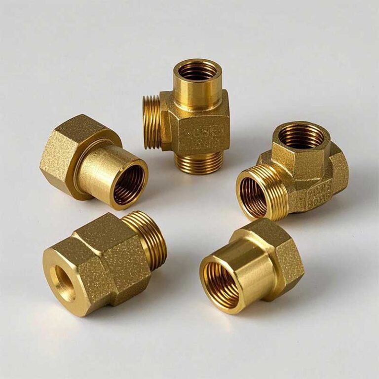 sandblasted brass fittings 02