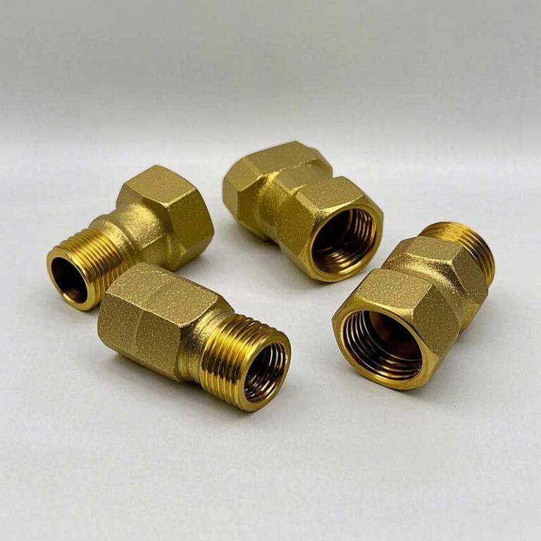 sandblasting copper pipe fitting 03