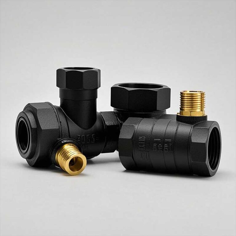 satin black powder coating check valves 05