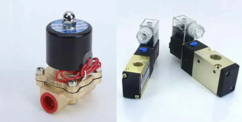 Electric Valve and A Pneumatic Valve