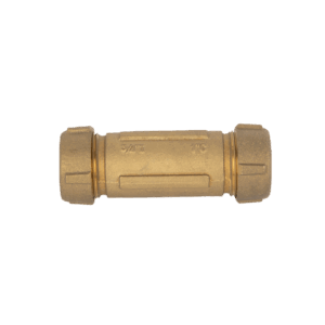 Long Brass Compression Coupling