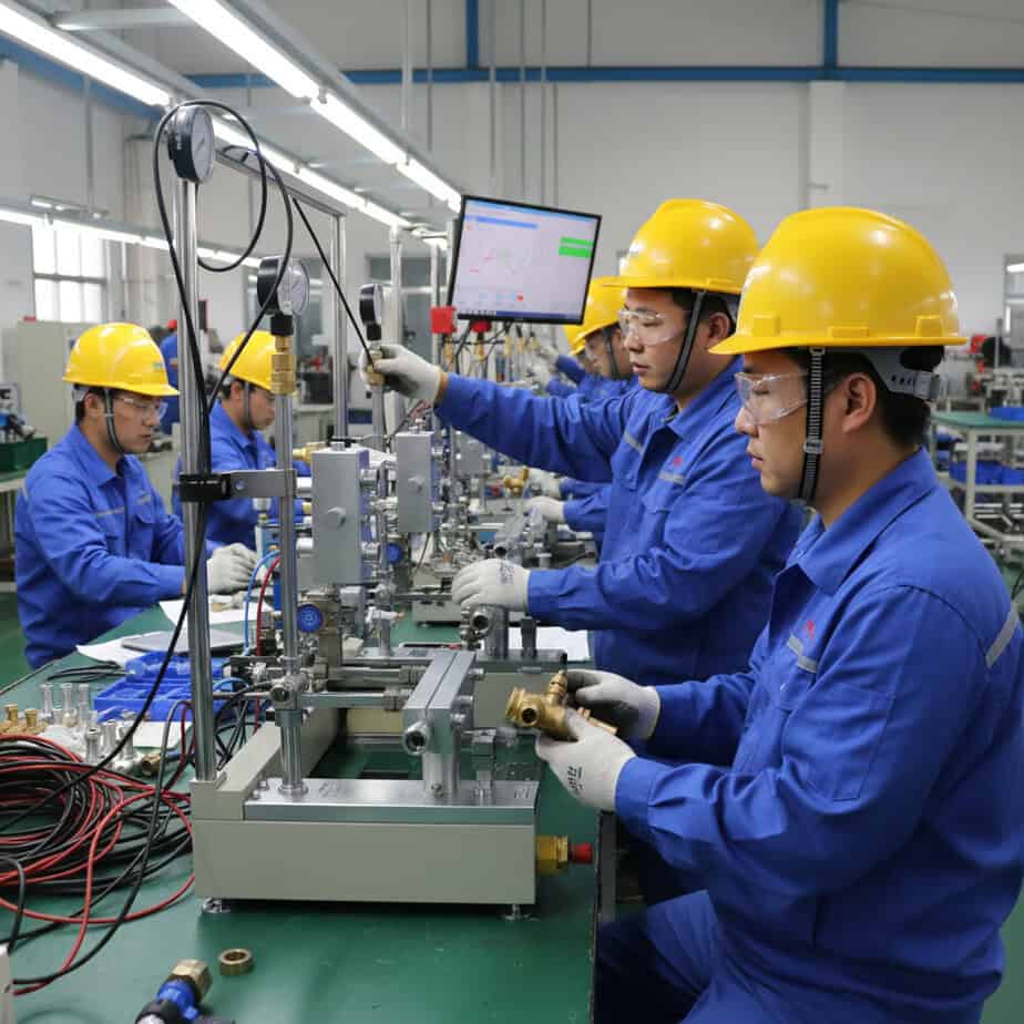 hydraulic vertical separator