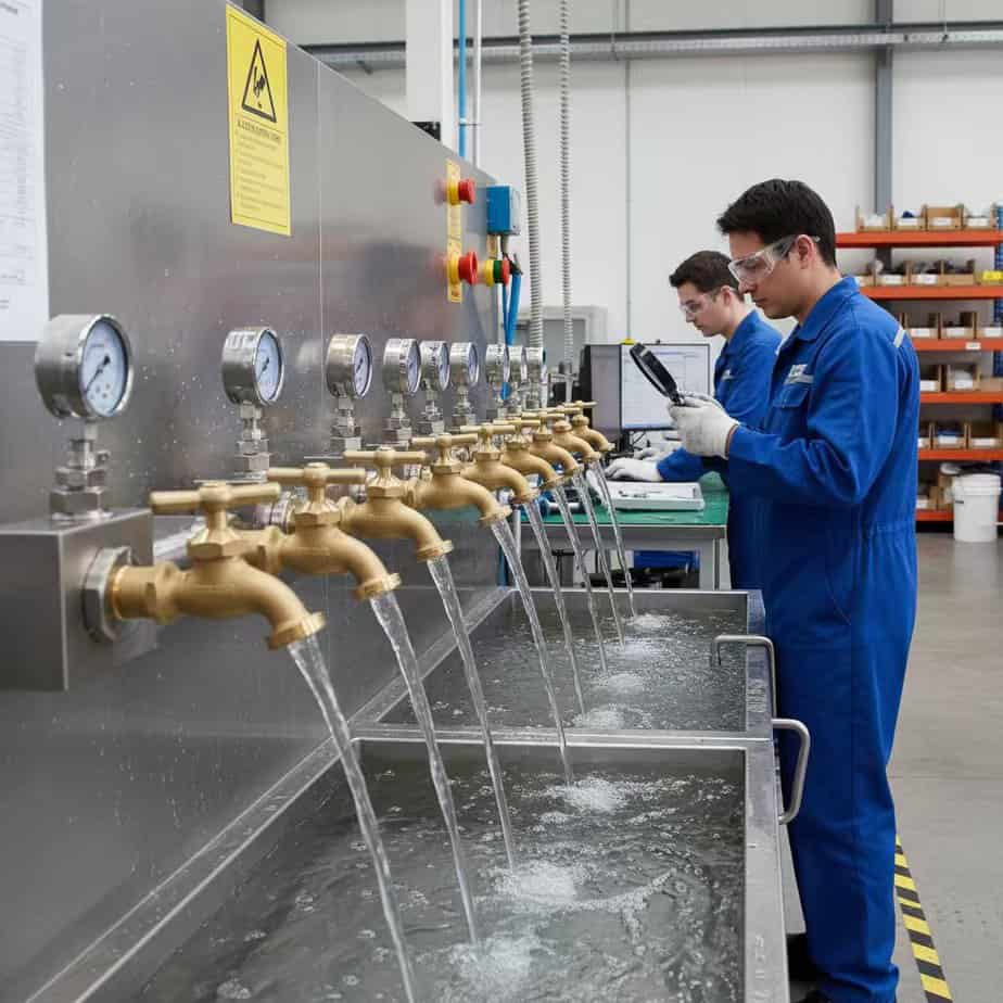 multi turn brass hose bibb 10057 test